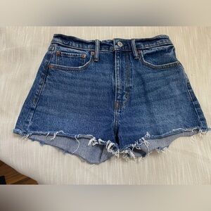 Abercrombie High Rise Mom Short